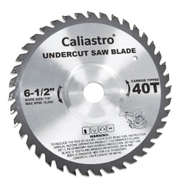 Undercut Saw Blade, 6-1/2" Diameter - Replacement for Crain #821 - Compatible with Crain Undercut Saw #812, #820 and #825 - Carbide Teeth