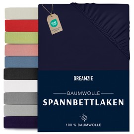 Dreamzie Elasticated Cotton Fitted Sheet