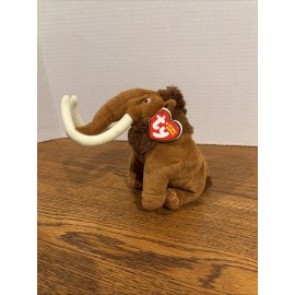 TY Beanie Baby - MANNY the Mammoth (Ice Age 3 Movie Beanie) (8.5 inch), MINT