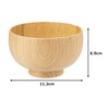 Yamanaka Lacquerware Shirasagi Woodworking Soup Bowl M Approx. 4.3 inches