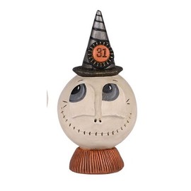 Pumpkinseeds Punked Skelly Figurine 4.65in