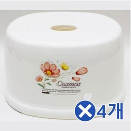 Simple Bathroom Stool Small x4 - Random Color Bath Chair Footrest