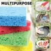 Vilphel 12 Counts Multipurpose Kitchen Sponges Pack Compostable Biodegradable Compressed