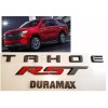 GM Auto 3PCS KIT Matte Black Rear Tahoe Duramax Red