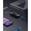 seenda Maus mit Kabel, PC Computermaus mit Kabel, 1600 DPI