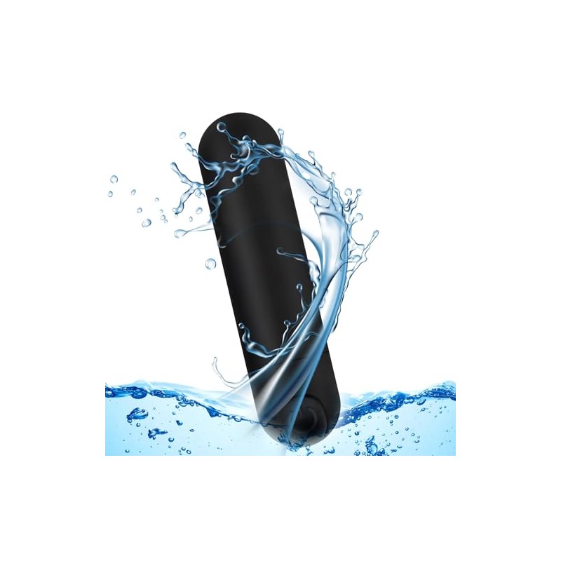 Kverg Handheld Electric Back Massager - Mini Waterproof&Rechargeable Handheld Deep
