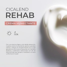 Crema Humectante Facial Skin Of M Cicalend Rehab | Calma y Repara la Piel Día y Noche