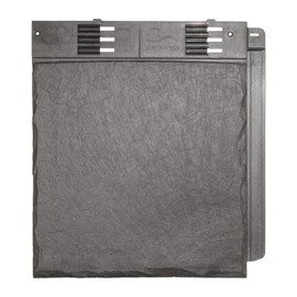 Slate Grey Enviro Tile Slate Roof Lightweight Synthetic Plastic Roofing Conservatory Porch Garage Shed Shingle