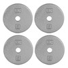CAP Barbell Cast Iron Standard 1-Inch Weight Plate Set –