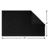 Cotton Paradise Bath Rug for Bathroom, 17x24 inch 100% Cotton