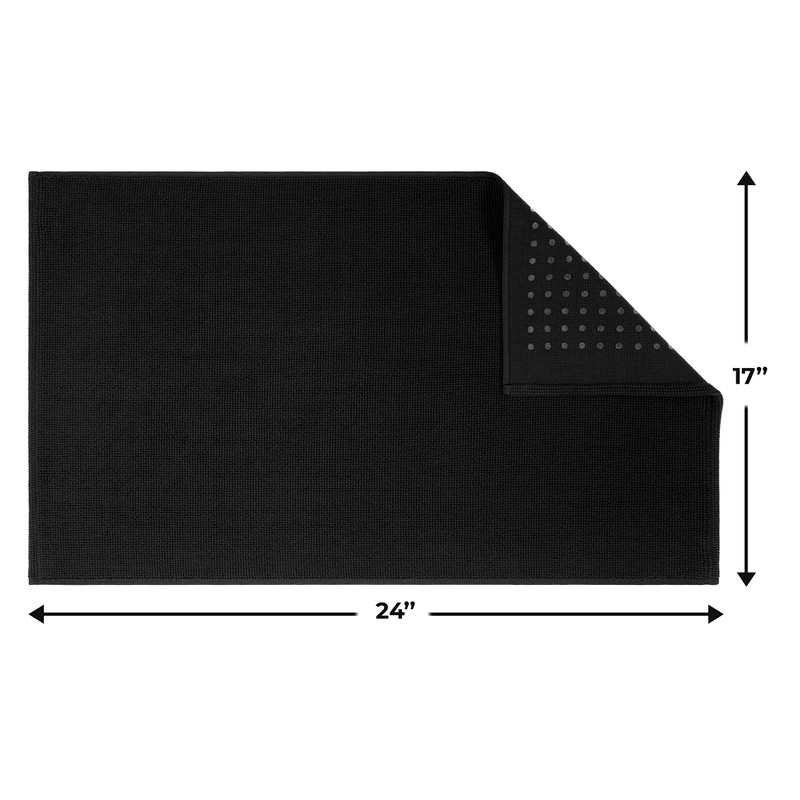 Cotton Paradise Bath Rug for Bathroom, 17x24 inch 100% Cotton