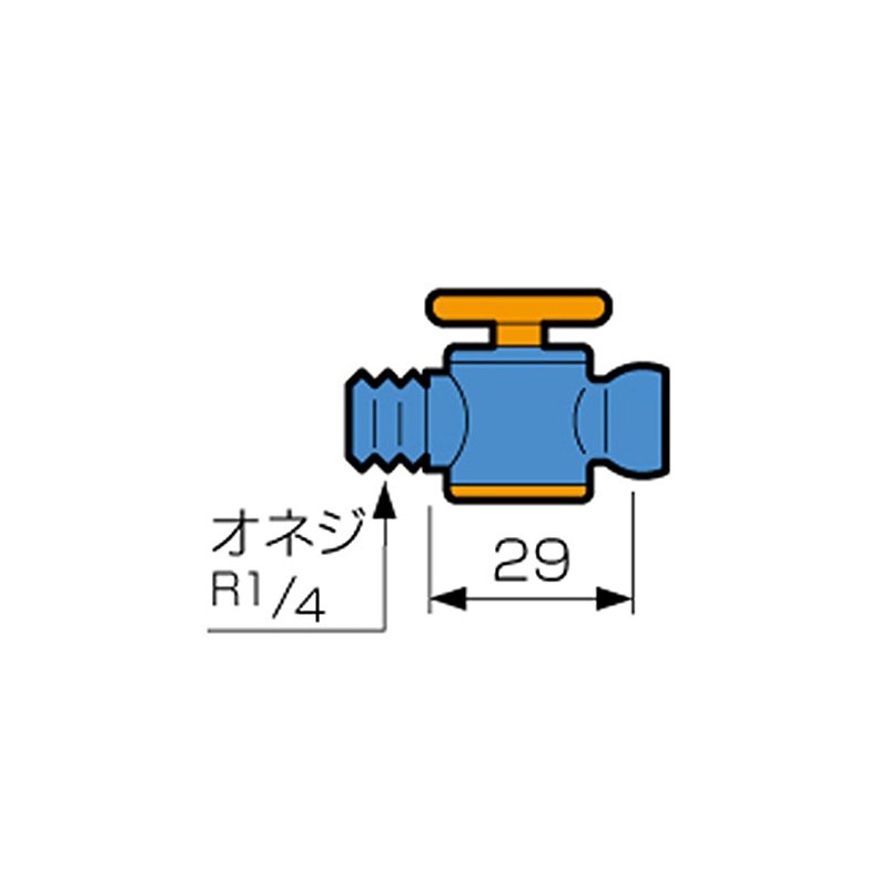 (株)MSTコーポレーション ロックラインバルブ VAL6-P1/4-1