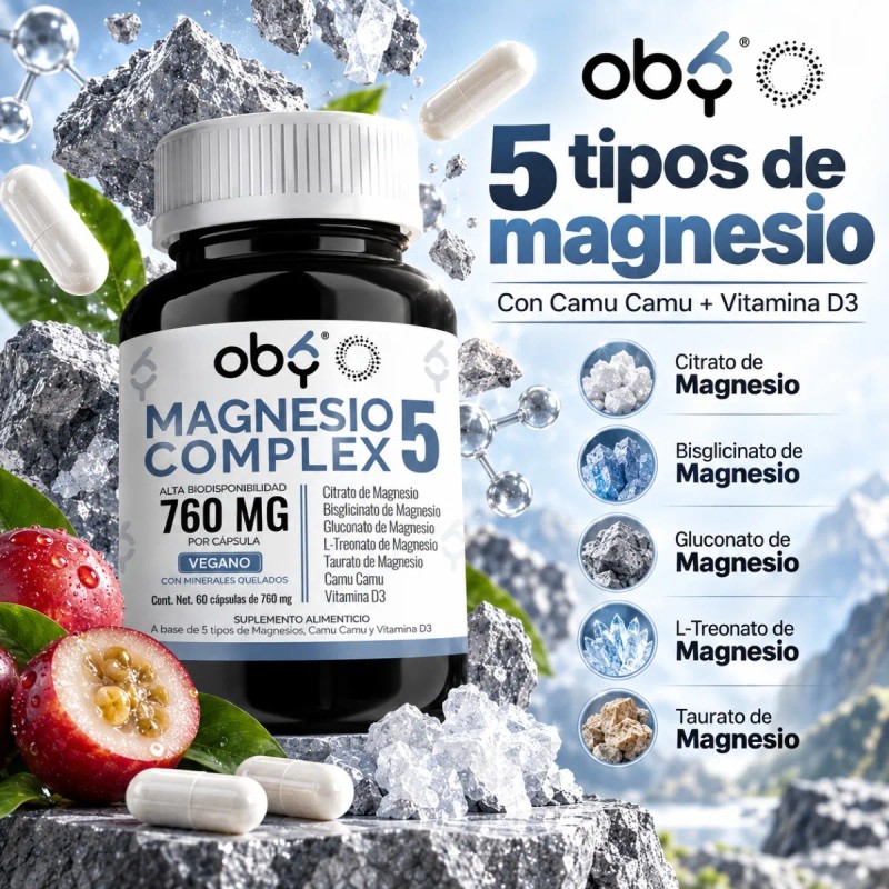 Magnesio Complex 5 Gluconato De Magnesio
