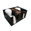 RCS Plastics Coffee Lid and Hot Cup Sleeve Dispenser for