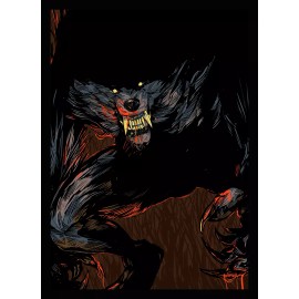 MTG Sleeves 50 MTG Standard Card Sleeves to Protect your Deck - Werewolf Better Run