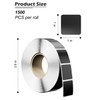 1500 PCS 1-Inch Black Target Stickers and Pasters for Shooting