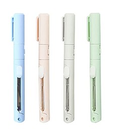 HomeSoGood Ceramic Creative Paper-Cutting Art Tool School Office Supplies Stationery DIY Folding Scissors 4PCS