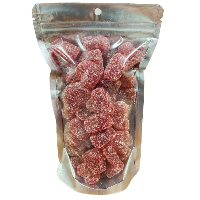 Candy Retailer Cinnamon Jelly Hearts 1 Lb