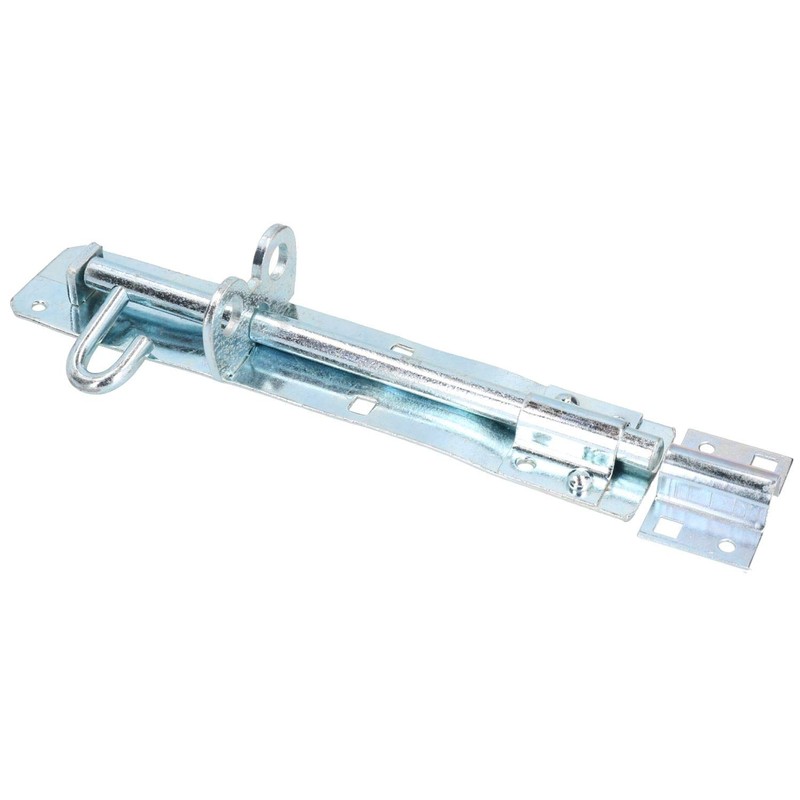 8" / 200mm Galvanised Brenton Bolt Sliding Lock Gate Shed