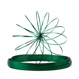 Rumyve 3D Shaped Arm Trimmer Magic Ring,3D Spring Metal Ring Interactive Dynamic Fingertip Stress Relief Toy for Children and Adults(Green)