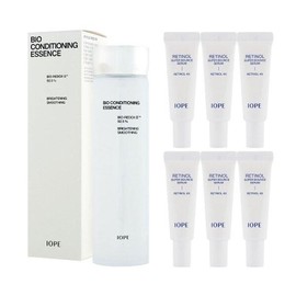IOPE [아이오페] 바이오 컨디셔닝 에센스168ml + 레티놀 슈퍼바운스 세럼 60ml (10mlx6) [Iope] Bio Conditioning Essence 168ml + Retinol Super Bounce Serum 60ml (10ml x 6) [Single item]