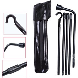 Autofu Spare Tire Tool Kit OEM for Dodge Ram 1500 2002 to 2015 Replace for RTW7K442 and 2 Ton Scissor Jack Wheel Tools Set 3-Year Guarantee