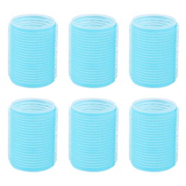 Beavorty 6Pcs DIY Hair Rollers Curlers Self Grip Cling Hair Roller for Voluminous Curls Hairdressing tool Styling Tools (Random Color)