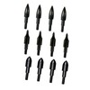 Ontsho 100 Grain Field Points Archery Target Practice Arrow Tips