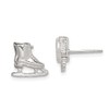 Auriga Fine Jewelry 925 Sterling Silver Ice Skate Mini Earrings