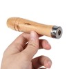 TopHomer 20 Pieces Wooden File Handle, Safety File Handle with