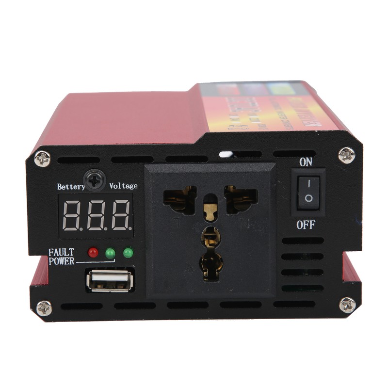 600W Car Power Inverter 12V DC to AC Converter Modified