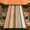 Outdoor Tablecloth with Umbrella Hole and Zipper 72" x 30"