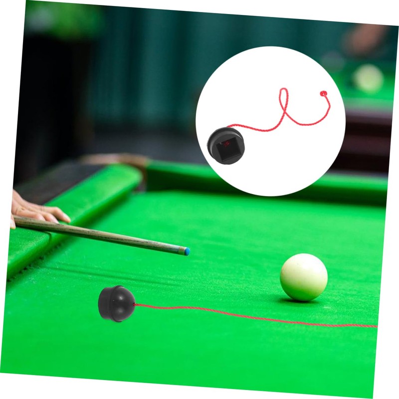 SUPVOX Chalk Holder Cord Pack Snooker Billiard Chalk Holders Rubber