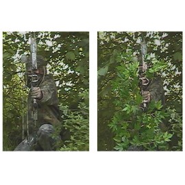 Persiana de arco - camuflaje de caza de ciervos, alces o pavos para arco