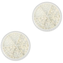 Healeved Heart Shape Nail Art Charms for Manicures for Parties Stage and Special Occasions