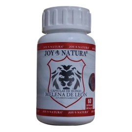 Melena León Suplemento Nutricional Cápsulas Veganas Joy Natura 60u