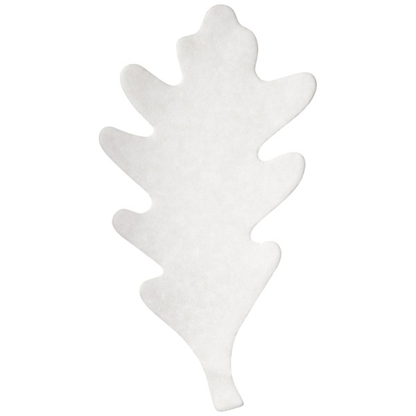 Roylco R2442 Color Diffusing Leaves - 6 inches - Pack of 80 Includes 4 Shapes