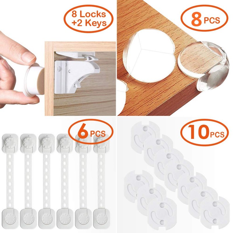 Child Safety Socket Safety Cabinet Protector Corner Protection Corner Protection