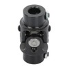 ECCPP Black Single Steering Joints 11/16-36 Spline X 3/4 DD