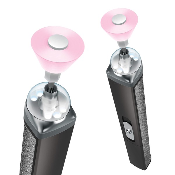 Perry Ellis Cordless Electric Nail File w/LED Light | USB