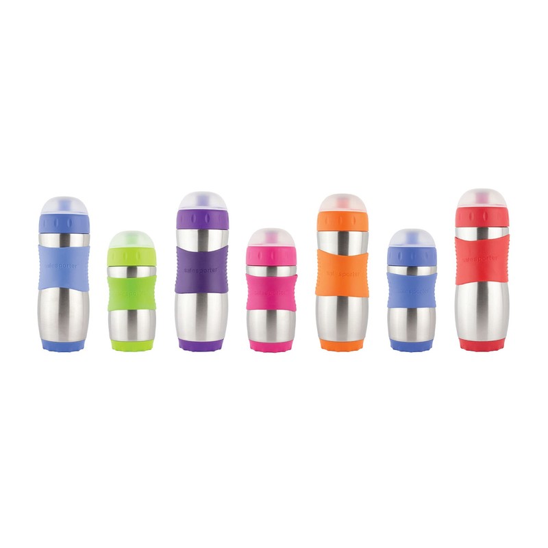 Kid Basix Safe Sporter, Lunch & Sport Stainless Steel Water