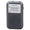 OHM AudioComm AM/FM Pocket Radio, Dark Gray RAD-F127N-H
