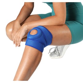 Knee Brace for Women Men Knee Braces for Knee Pain, Patellar Tendon Support Strap, Knee Brace for Meniscus Tear Knee Compression Sleeve for Knee Pain (Blue)