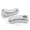 Topteng 3.5 Inch Billet Chrome 1 Inch Bars Riser Pull