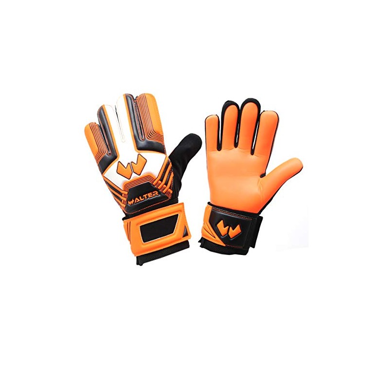 WALTER Professional Goalkeeper Gloves Model Middle, ARANCIO, 7