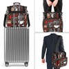 Brown and Red Coffee Cafe Coffee Maker Carring Bag Travel