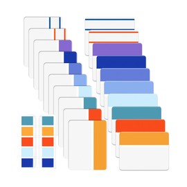 Mr. Pen- Sticky Index Tabs, 500 Pcs, 21 Sets, Colorful Sticky Tabs for Notebooks, Page Markers, Page Tabs for Binders, Page Tabs Sticky Tabs for Books, Notebook Tabs, Book Sticky Tabs for Notebooks
