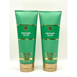 Bath and Body Work Pistachio Glaze Ultimate Hydration Body Cream with Shea Butter, 24 Hour Moisture, 8 oz