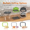 Ibergrif M523 Potato Chipper Chip Cutter, 3 in 1 Potato