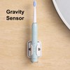 Electric Toothbrush Holder, Gravity Sensor Wall Mounted, No Punch Adhesive